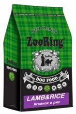 ZOORING Adult Dog Lamb сухой для взрослых чувствительных собак склонных к аллергии Средних / Крупных пород ЯГНЕНОК / РИС (20кг)