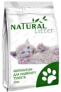 NATURAL Cat Litter Bentonite LARGE Ball комкующийся бентонитовый наполнитель для кошек Крупная Фракция ЛИМОН (10 кг)