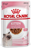 ROYAL CANIN Kitten Instinctive Gravy влажный для Котят от 4 до 12 месяцев в Соусе (Паучи) 85гр х 28шт